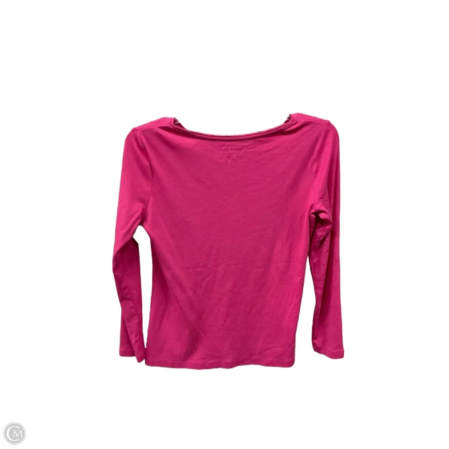 Top Long Sleeve Basic By Talbots In Pink, Size: Sp