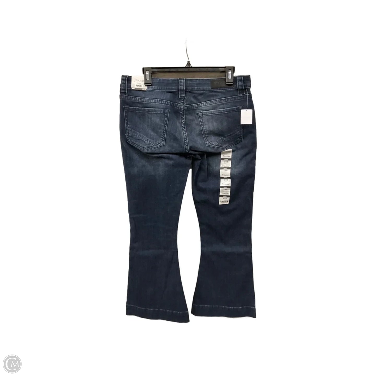 Jeans Flared By Rock & Roll In Blue Denim, Size: 12