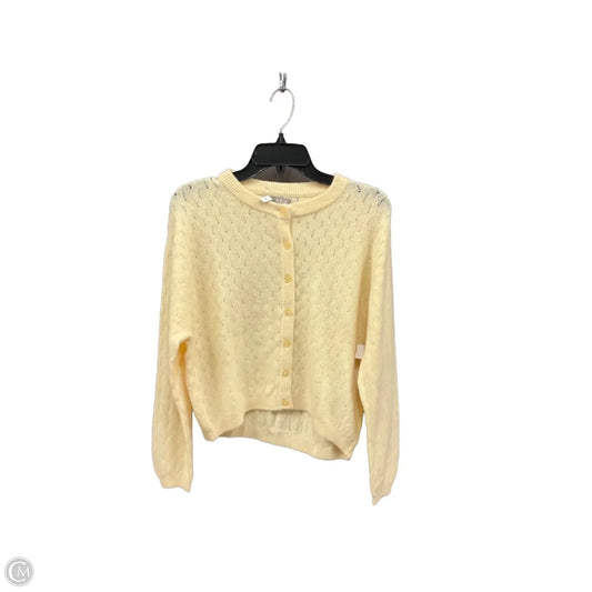 Cardigan By J. Crew In Yellow, Size: S