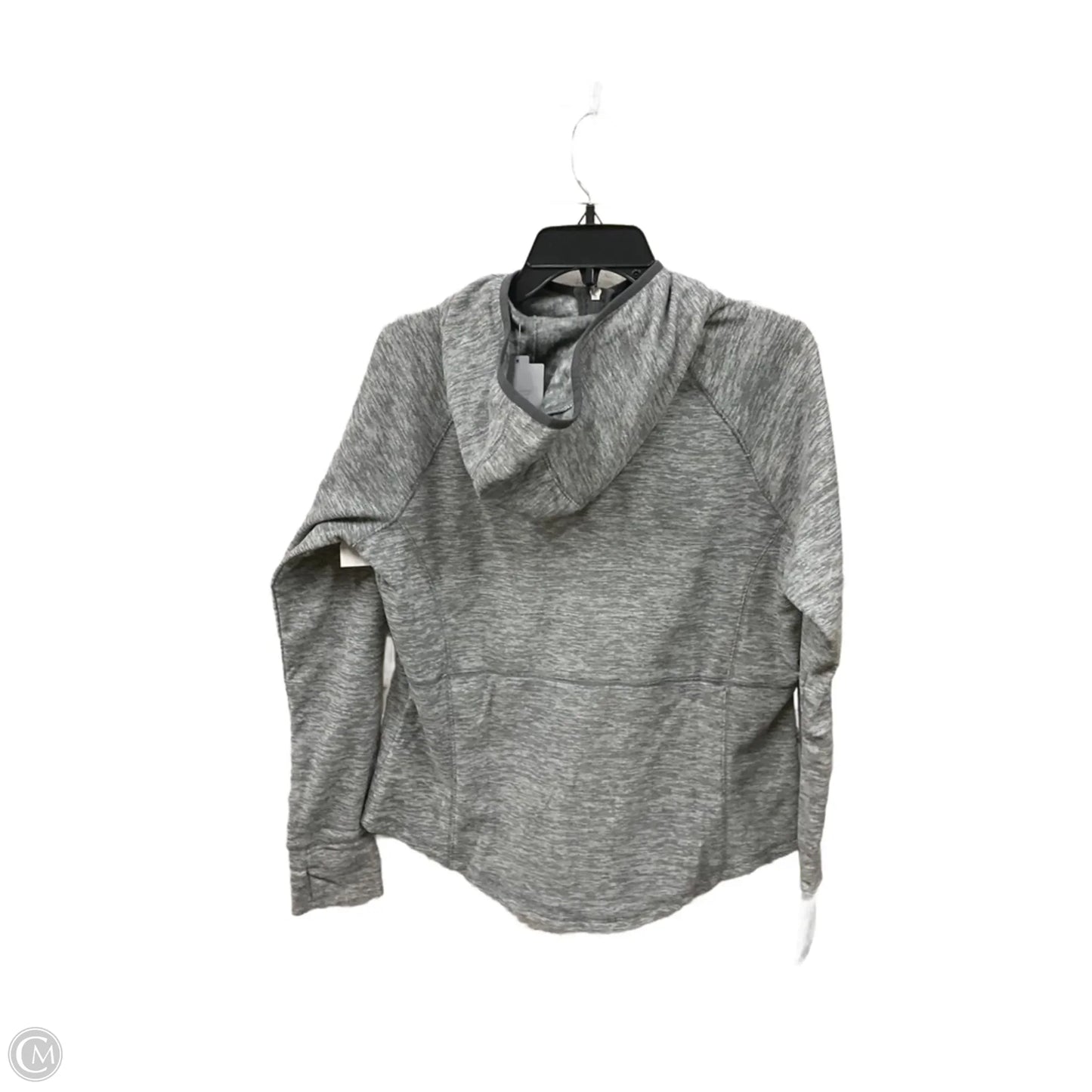 Athletic Jacket By Tek Gear In Grey, Size: Lp