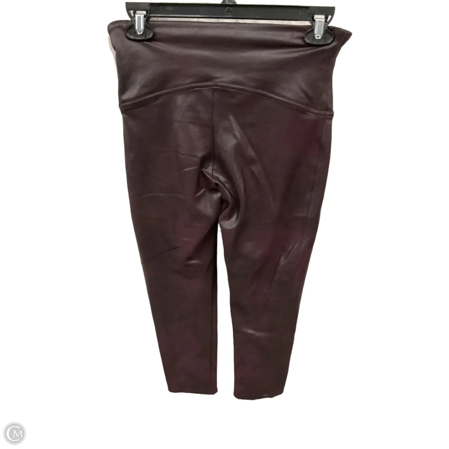 Athletic Leggings By Spanx In Purple, Size: L