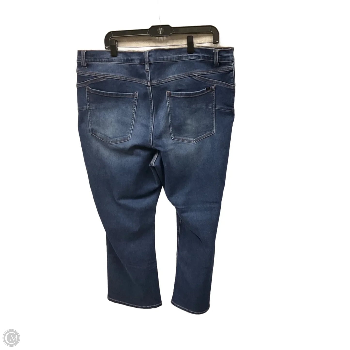 Jeans Boot Cut By Dg2 In Blue Denim, Size: 22