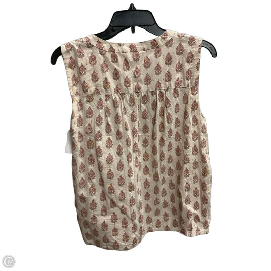Top Sleeveless By Lucky Brand In Multi-colored, Size: M