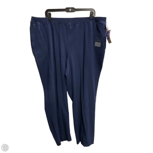 Pants Leggings By Catherines In Navy, Size: 22