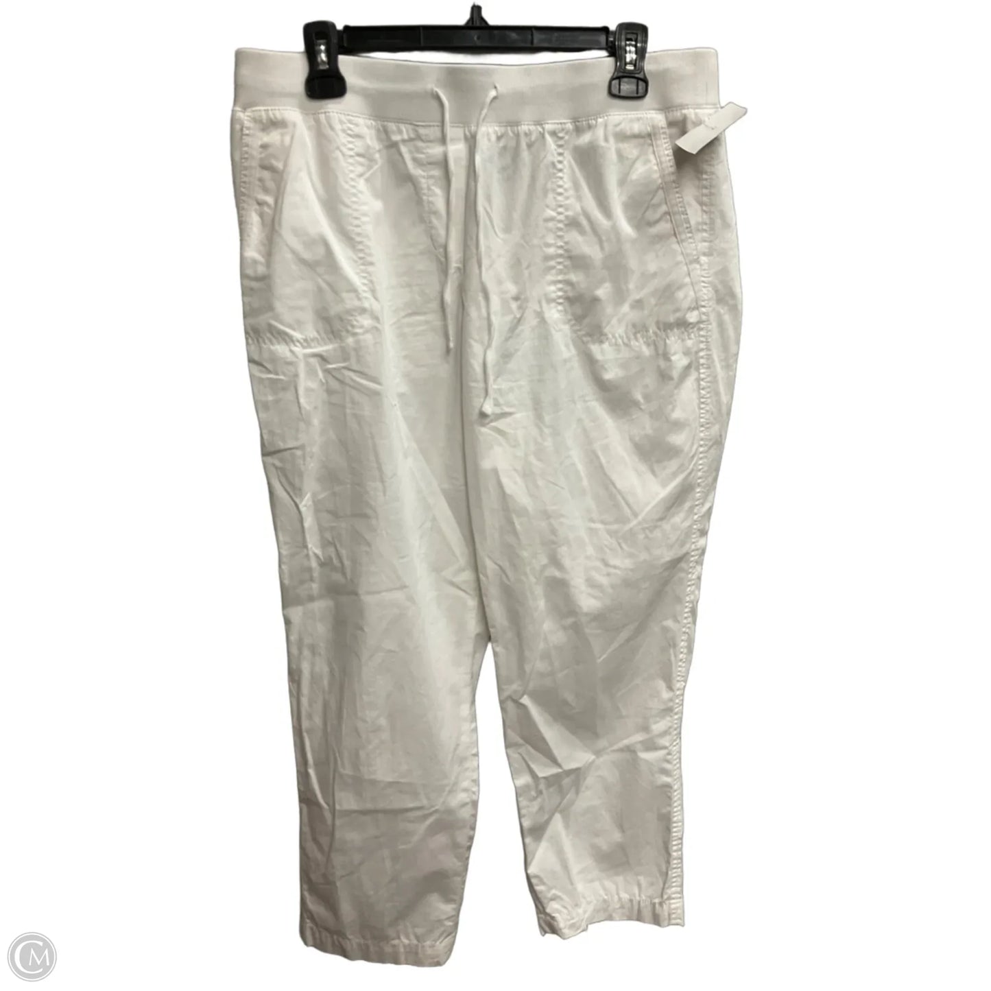 Pants Cropped By Talbots In White, Size: 12p
