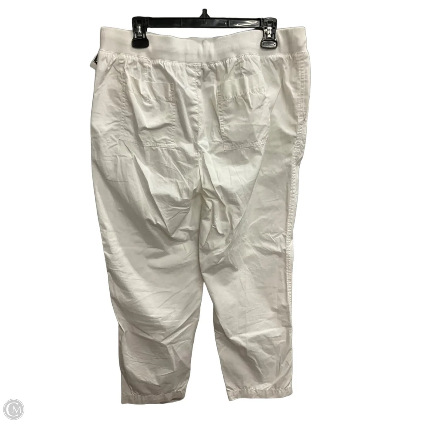 Pants Cropped By Talbots In White, Size: 12p
