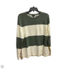 Top Long Sleeve By Talbots In Striped Pattern, Size: Xlp