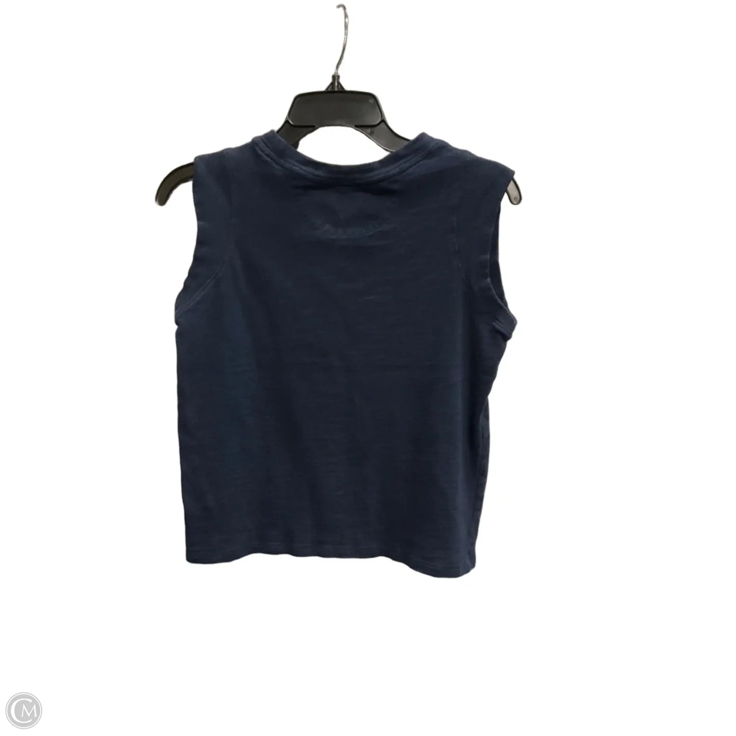 Top Sleeveless Basic By Faherty In Blue, Size: Xs