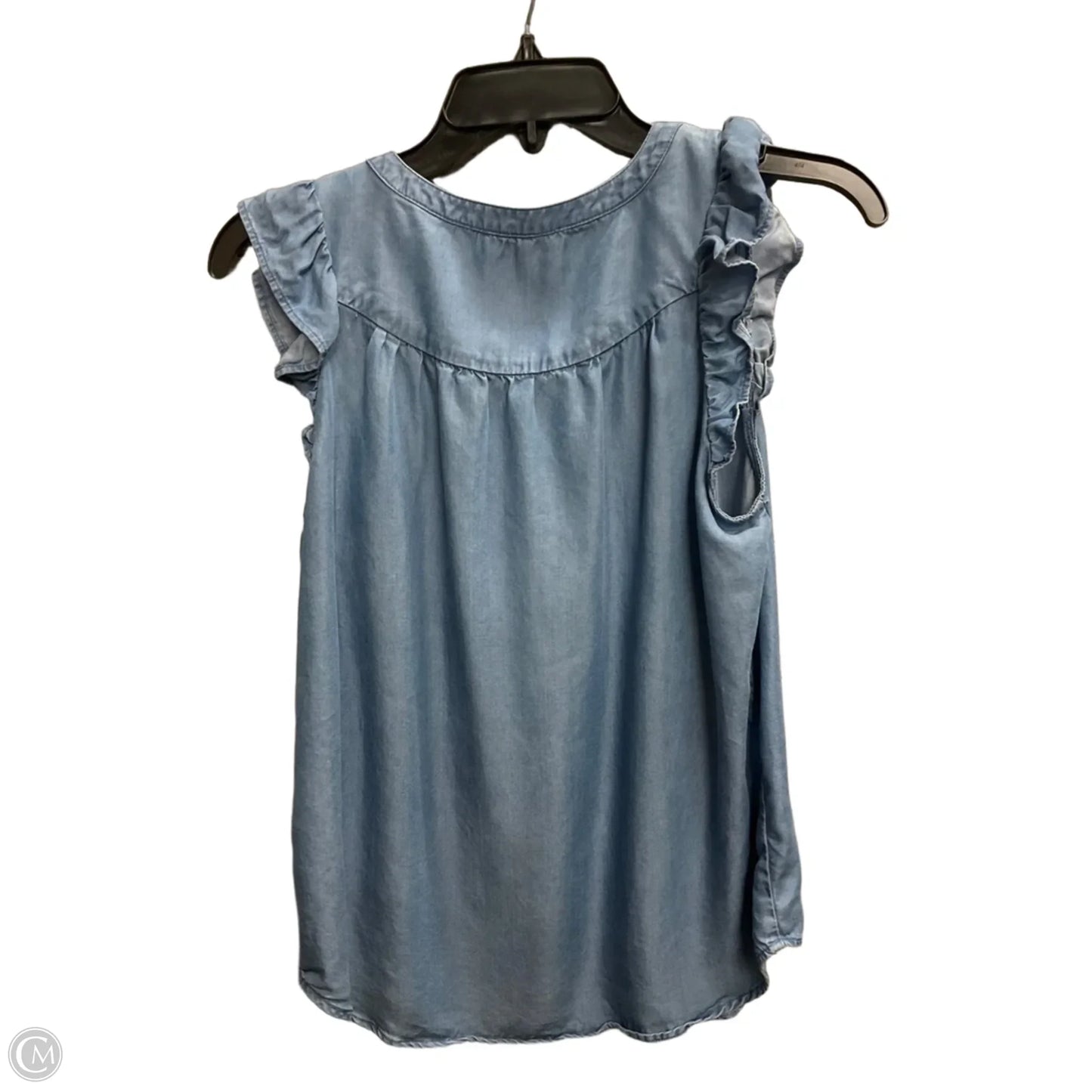 Top Sleeveless By Loft In Blue, Size: Xs