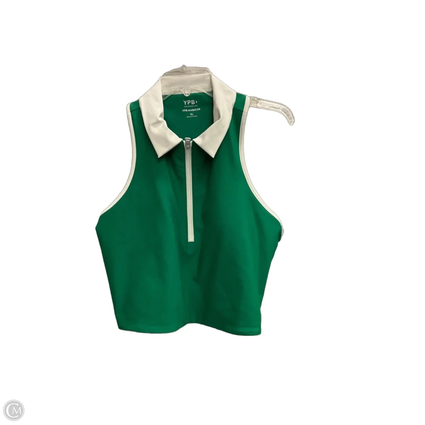Athletic Tank Top By Ypb In Green, Size: Xl