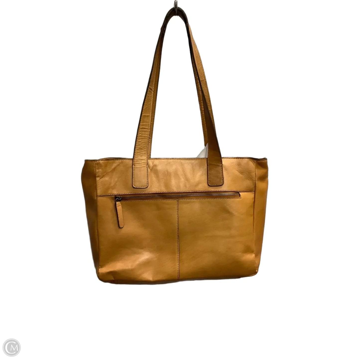 Handbag Leather By Clothes Mentor, Size: Medium