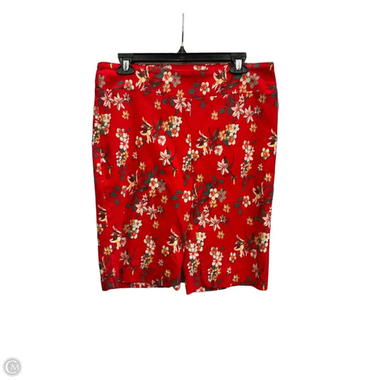 Shorts By Jules & Leopold In Floral Print, Size: 12