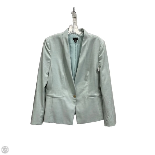 Blazer By Ann Taylor In Teal, Size: M