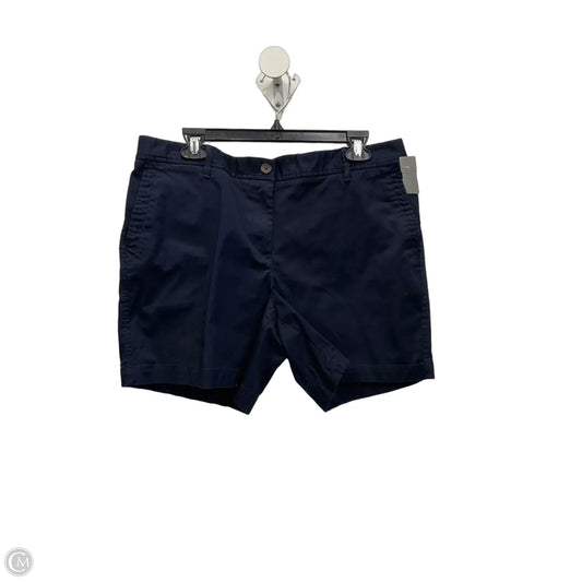 Shorts By Talbots In Navy, Size: 14p