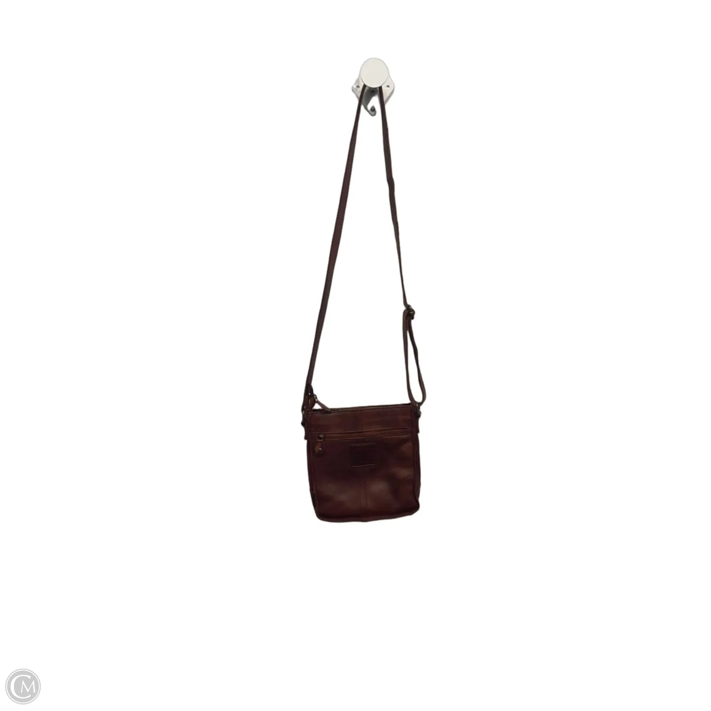 Crossbody Leather By Cma, Size: Medium