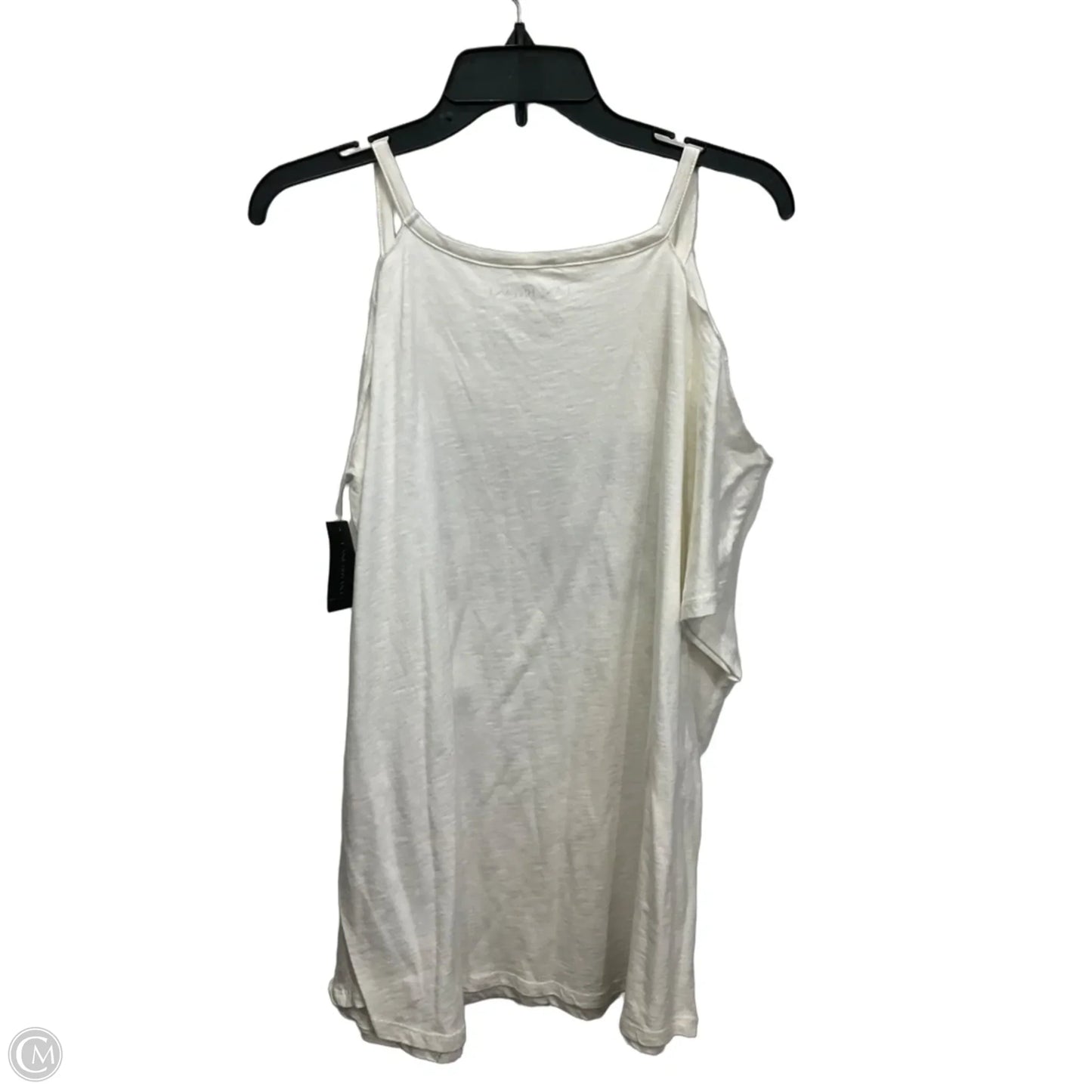 Top Sleeveless Basic By Lane Bryant In White, Size: 3x