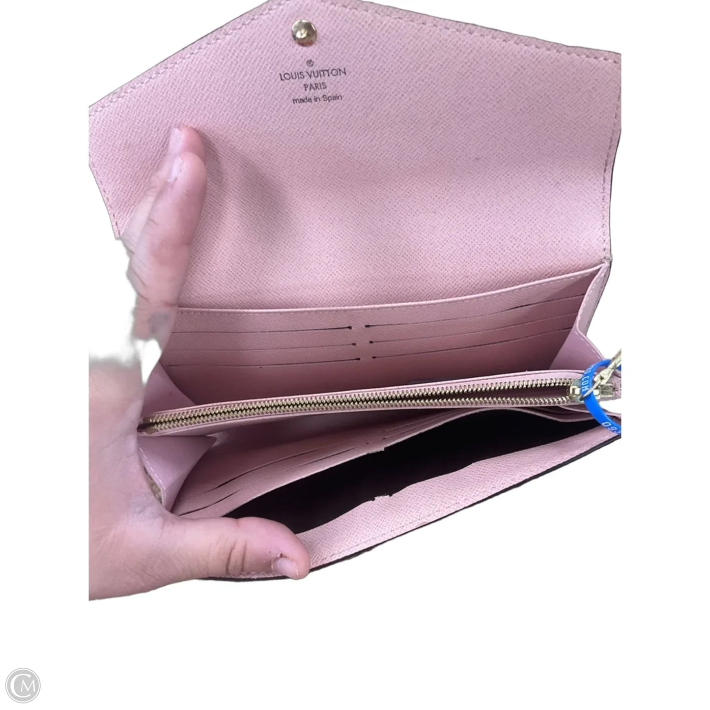 Wallet Luxury Designer By Louis Vuitton, Size: Medium
