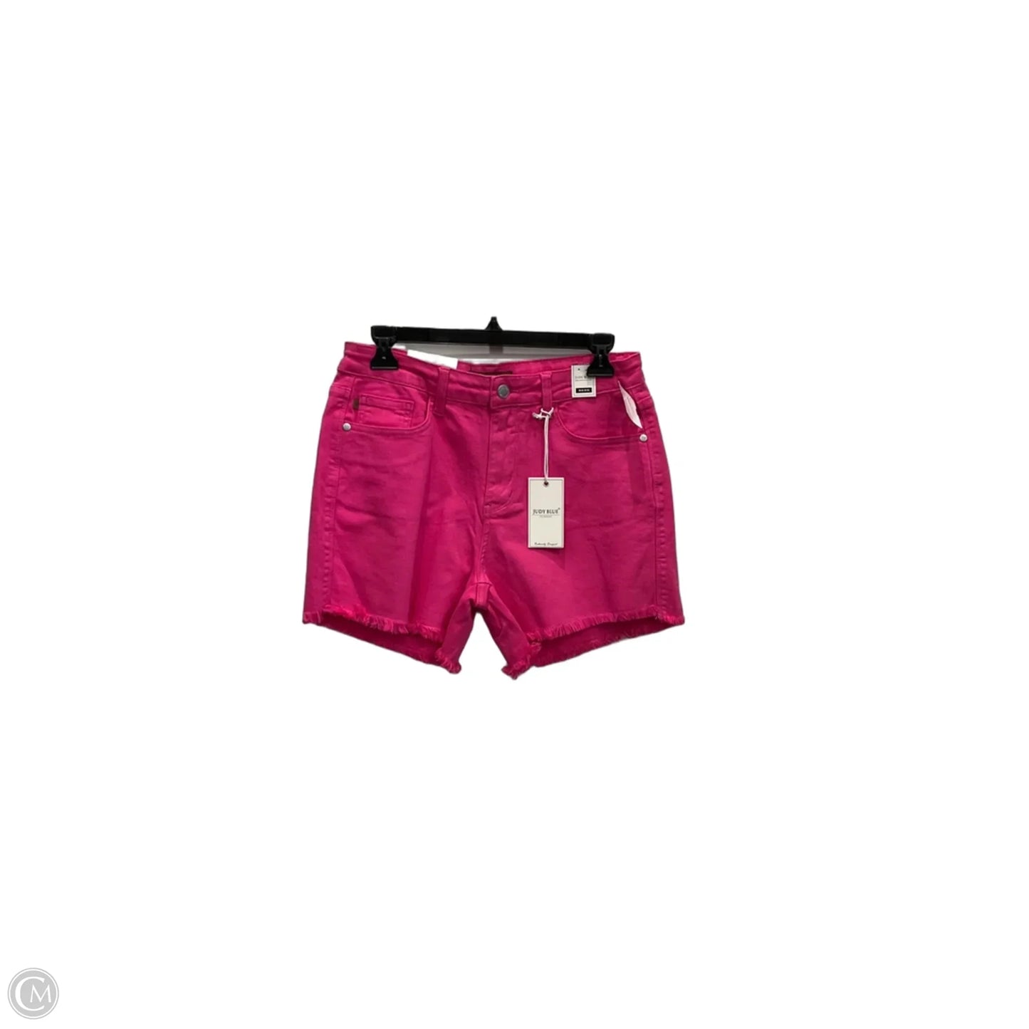 Shorts By Judy Blue In Pink Denim, Size: 12
