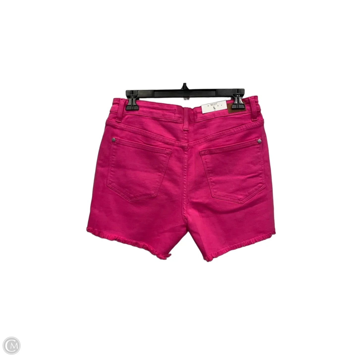 Shorts By Judy Blue In Pink Denim, Size: 12
