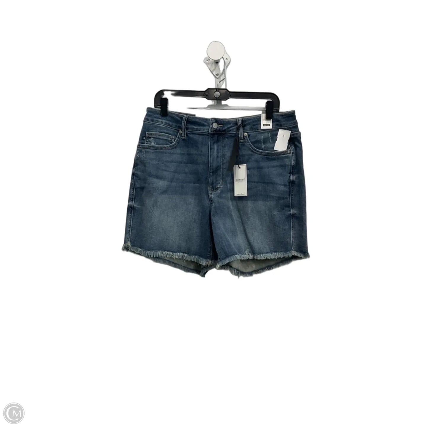 Shorts By Judy Blue In Blue Denim, Size: 14