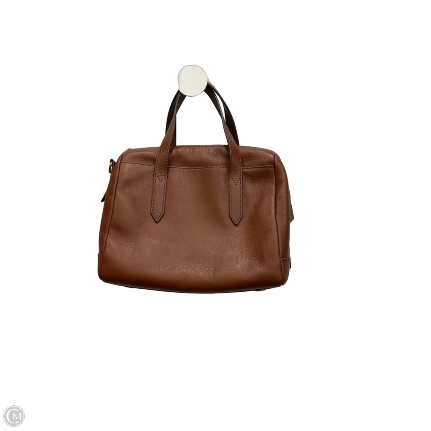 Crossbody Leather By Fossil, Size: Medium