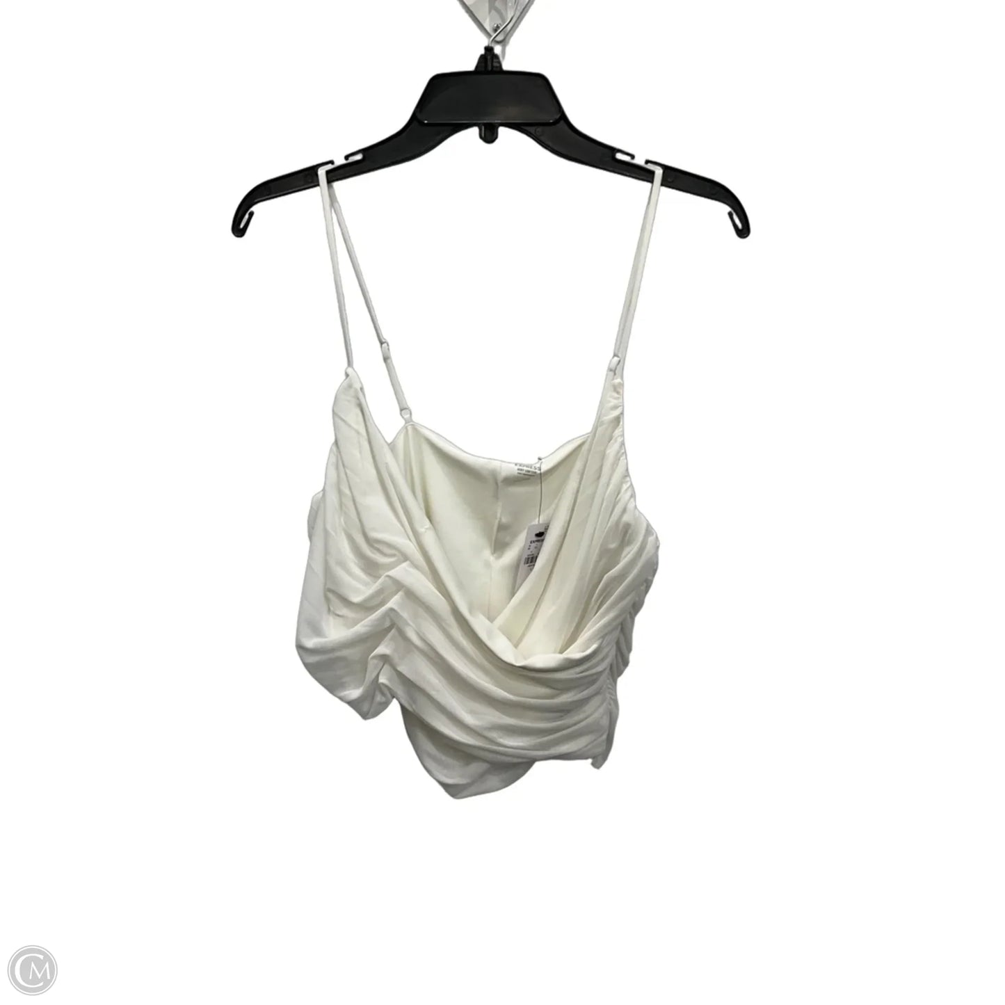 Top Sleeveless By Express In White, Size: L