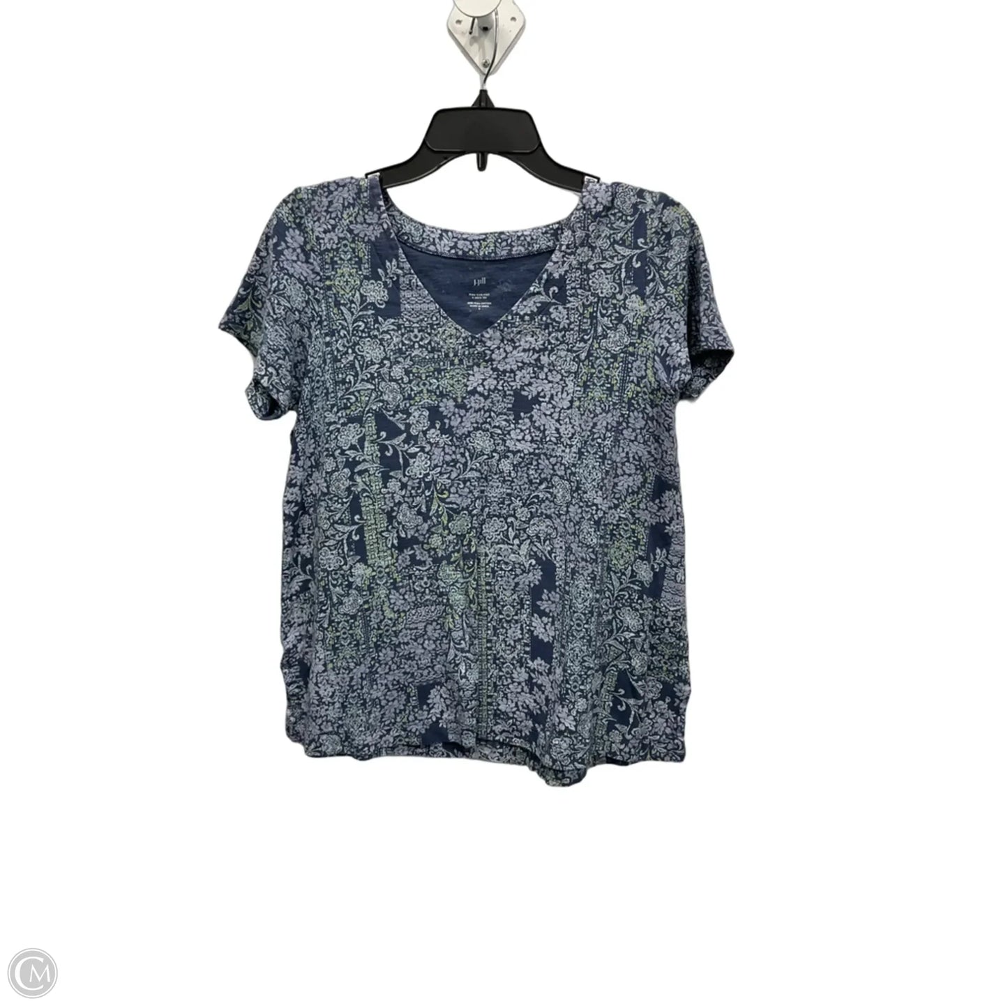 Top Short Sleeve By J. Jill In Blue, Size: S