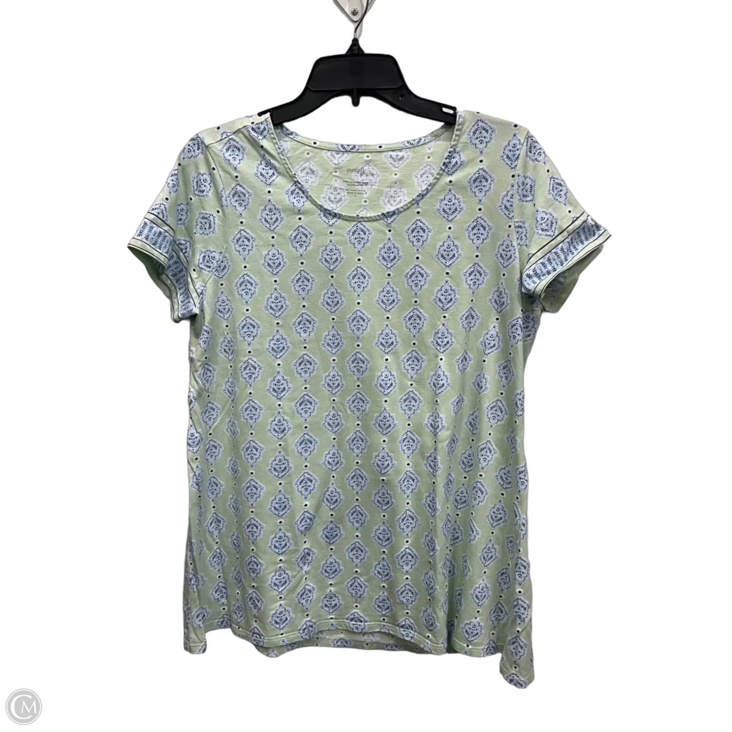 Top Short Sleeve By Pure Jill In Green, Size: M