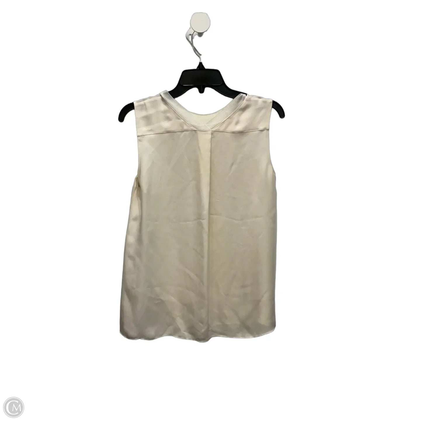 Top Sleeveless By Vince In Cream, Size: Xs