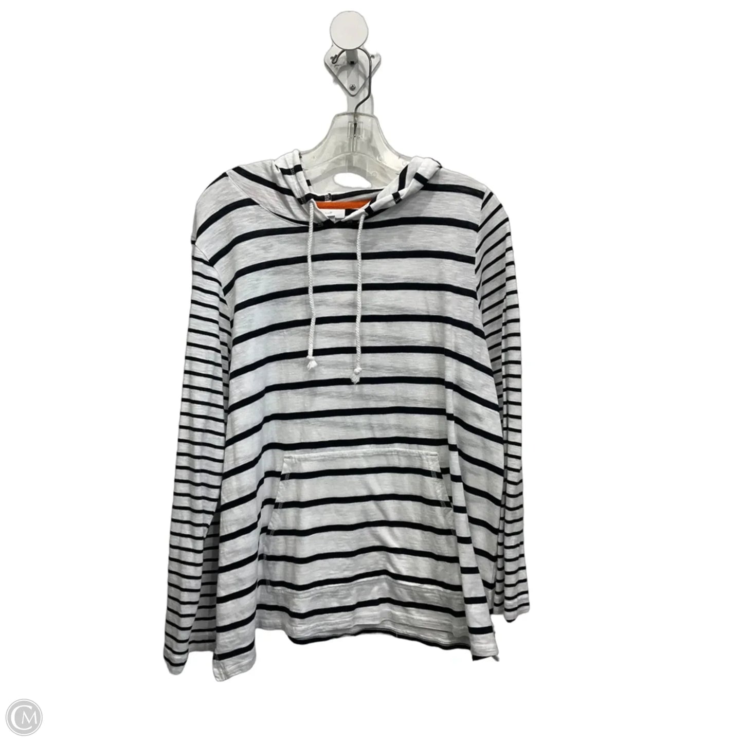 Top Long Sleeve By J. Jill In Striped Pattern, Size: Lp