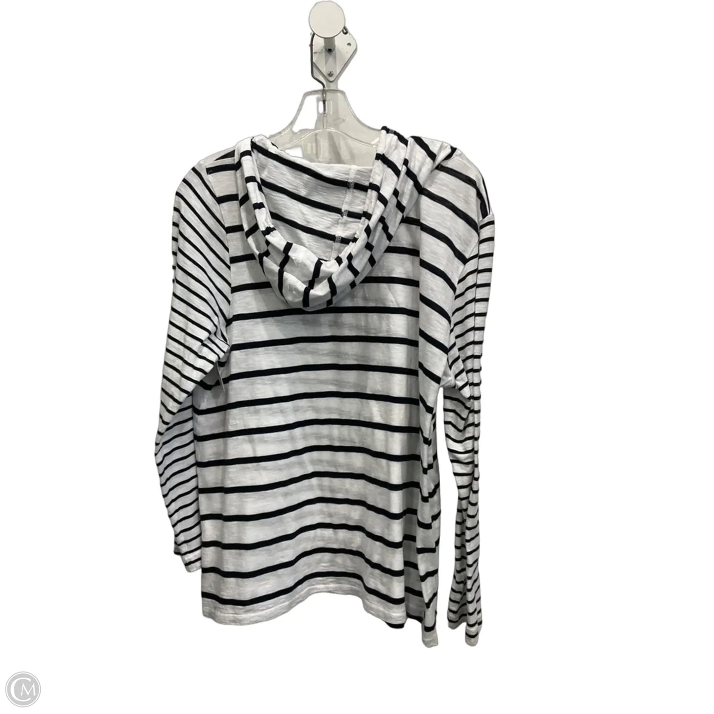 Top Long Sleeve By J. Jill In Striped Pattern, Size: Lp