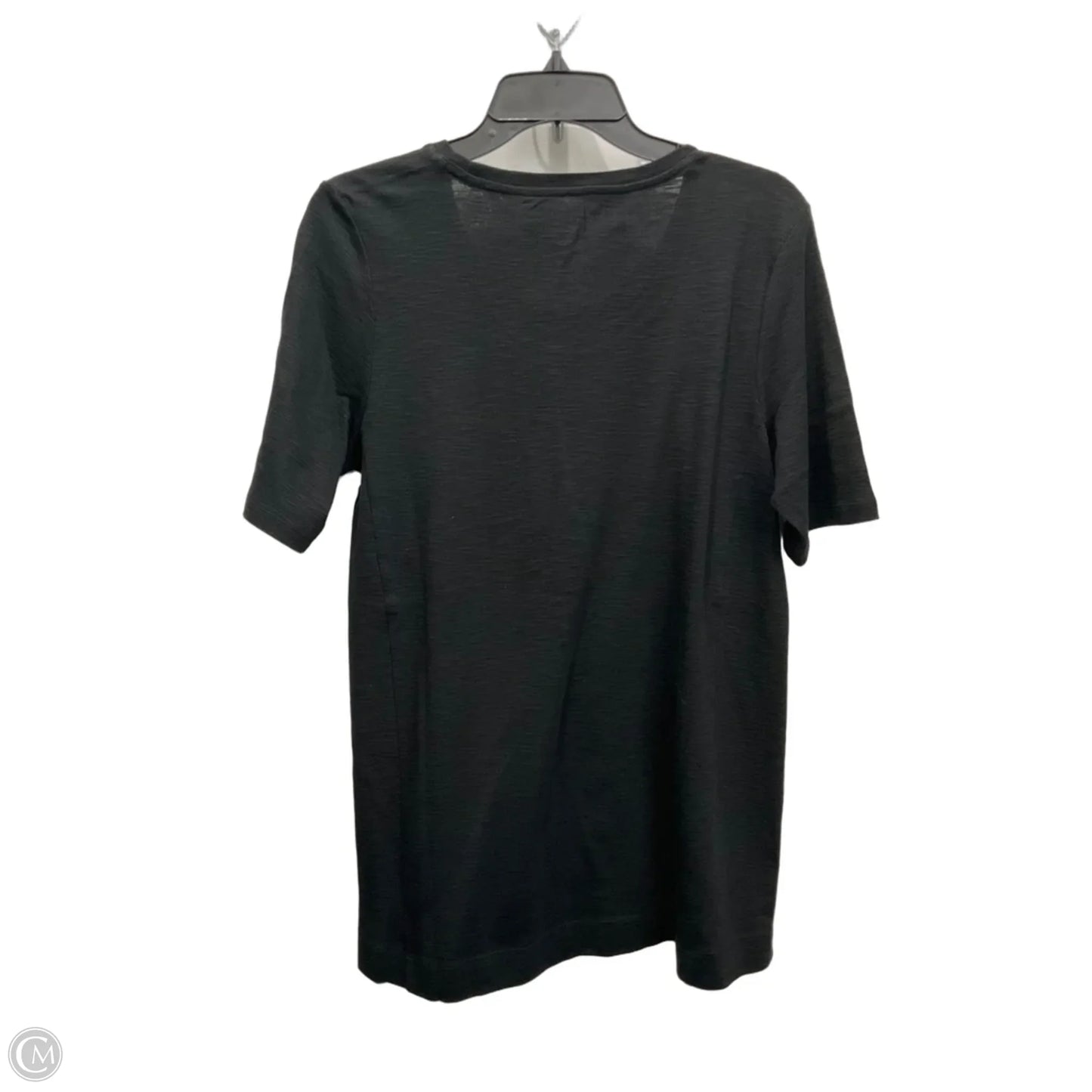 Top Short Sleeve Basic By J. Jill In Black, Size: Lp