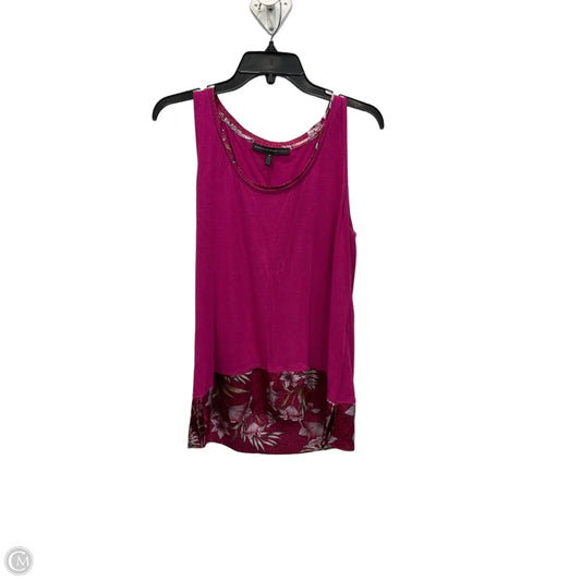 Top Sleeveless Basic By White House Black Market In Purple, Size: M