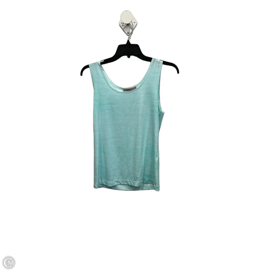Top Sleeveless By Chicos In Striped Pattern, Size: Xs