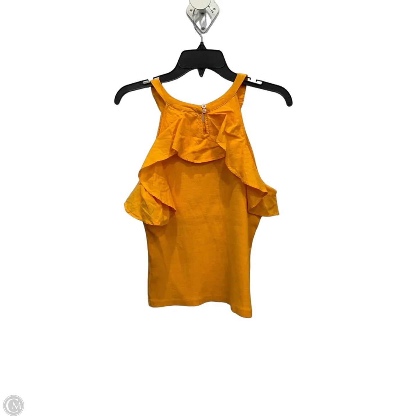 Top Sleeveless By Maeve In Orange, Size: M