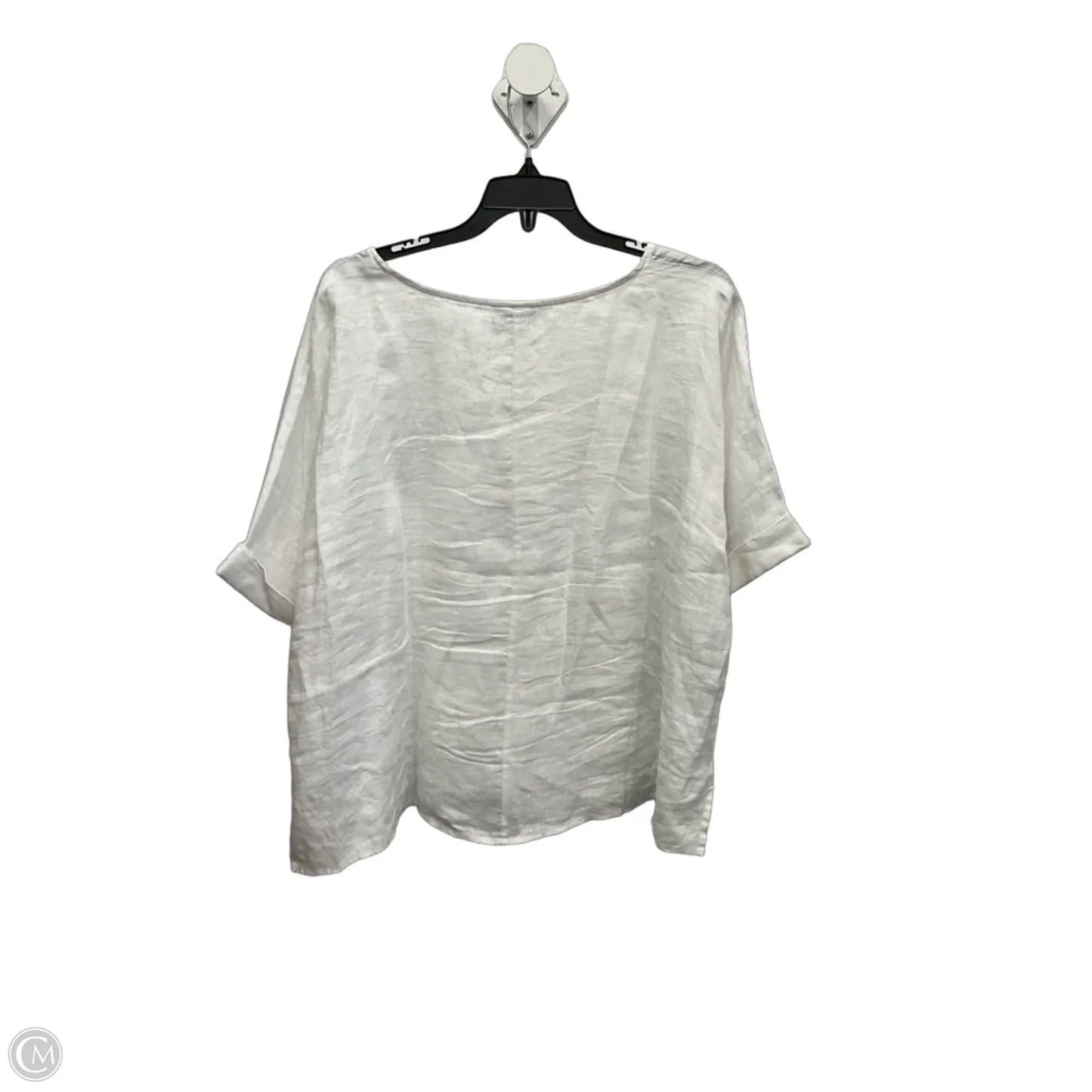 Top Short Sleeve Basic By Pure Jill In White, Size: Lp