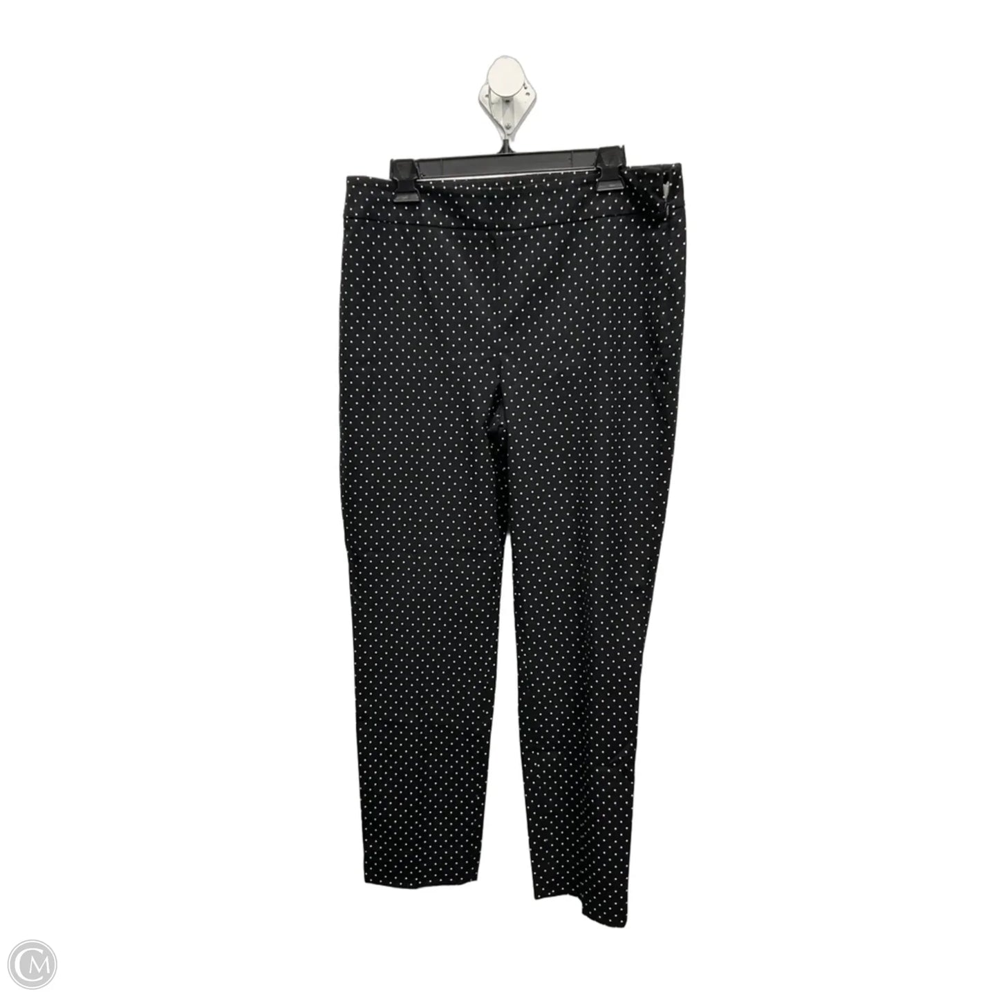 Pants Cropped By Talbots In Polkadot Pattern, Size: 12