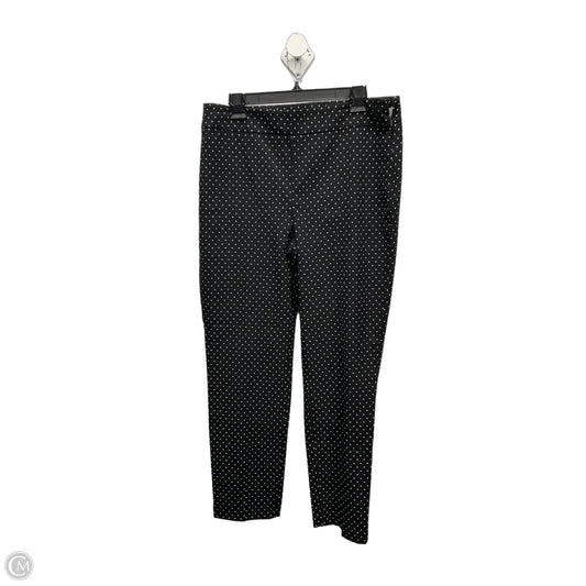 Pants Cropped By Talbots In Polkadot Pattern, Size: 12