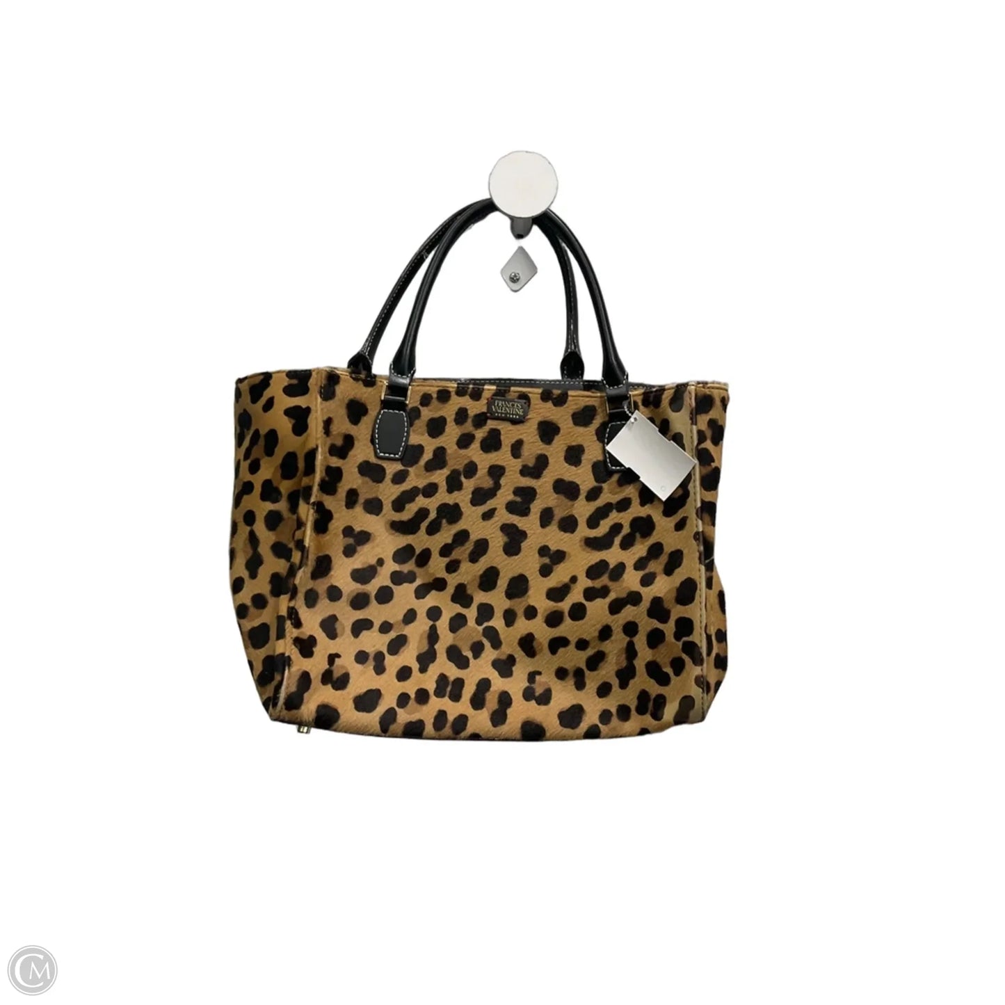 Handbag Leather By Cma, Size: Medium