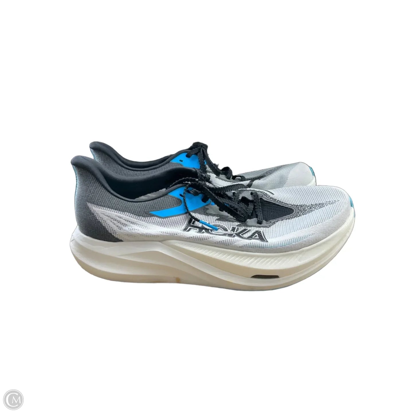 Shoes Athletic By Hoka In Grey, Size: 12