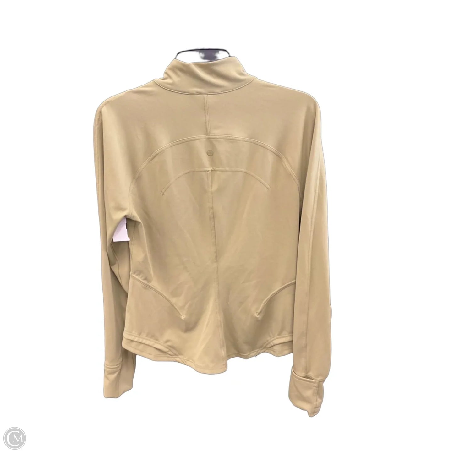 Athletic Jacket By Lululemon In Green, Size: M