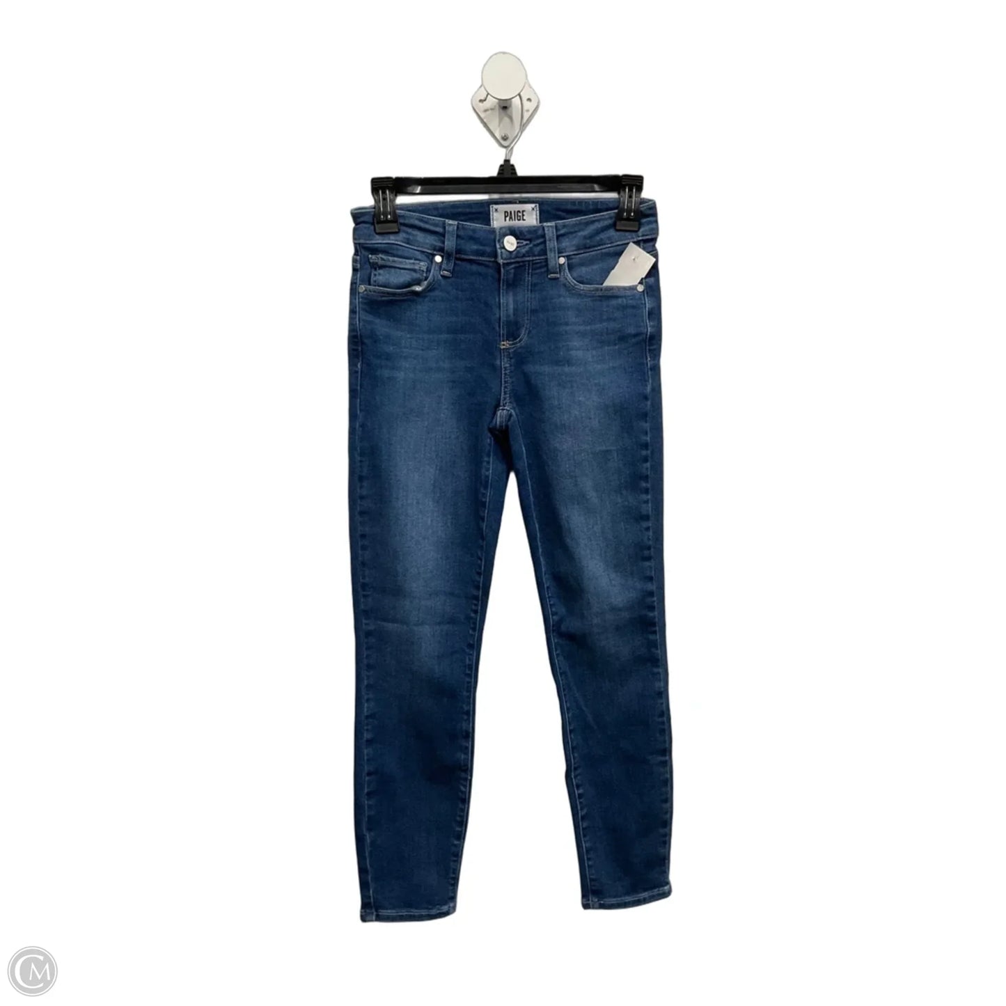 Jeans Skinny By Paige In Blue Denim, Size: 2