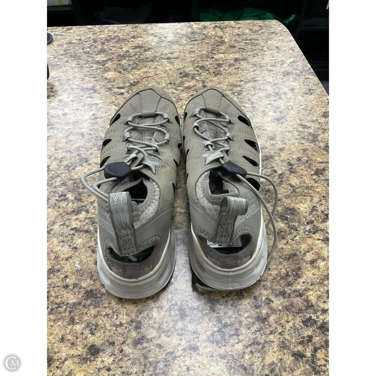 Shoes Flats By Merrell In Taupe, Size: 7.5