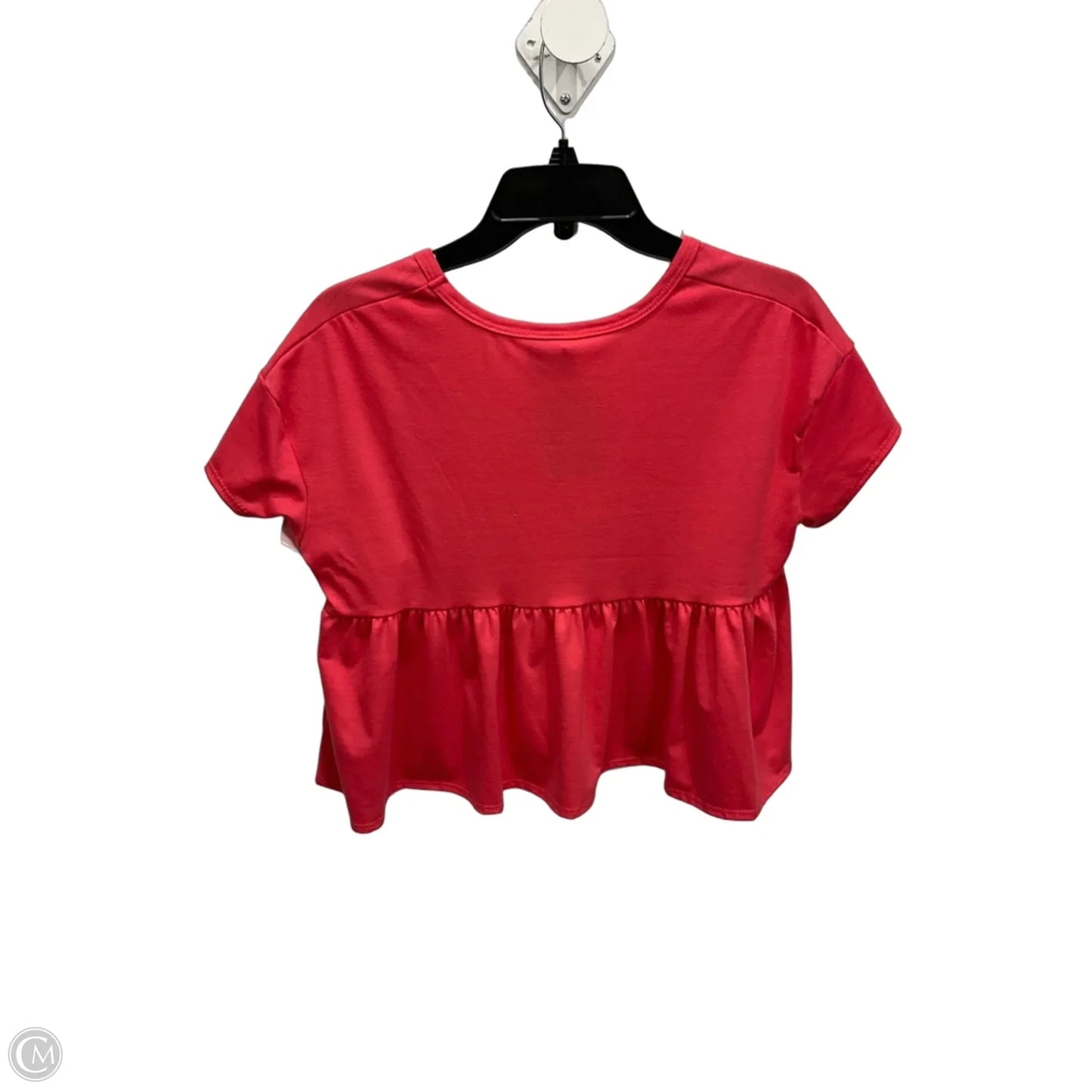 Top Short Sleeve By Olivia Rae In Red, Size: Xs