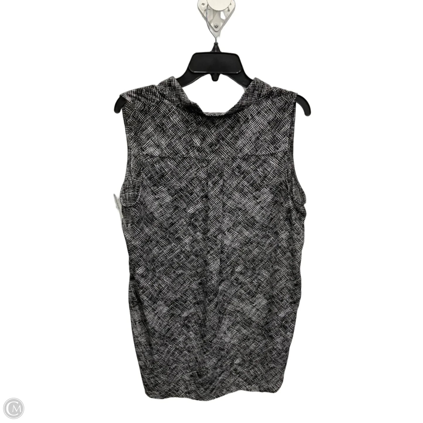Top Sleeveless By Banana Republic In Black, Size: L