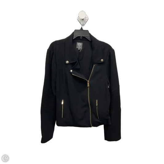 Jacket Moto By Vince Camuto In Black, Size: Xl