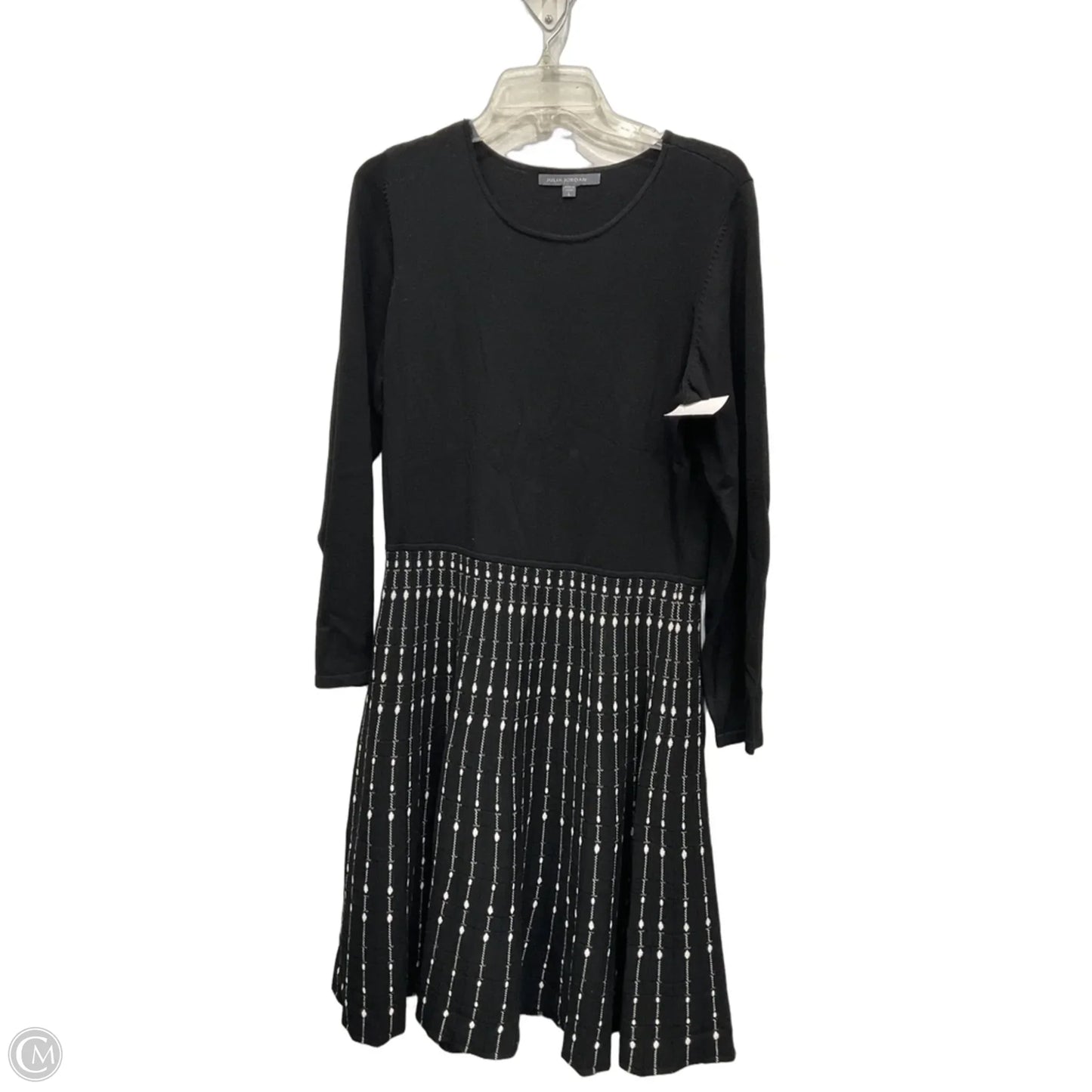 Dress Casual Midi By Julia Jordan In Black, Size: L