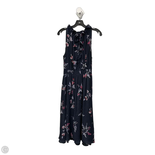 Dress Casual Maxi By Ann Taylor In Blue, Size: L