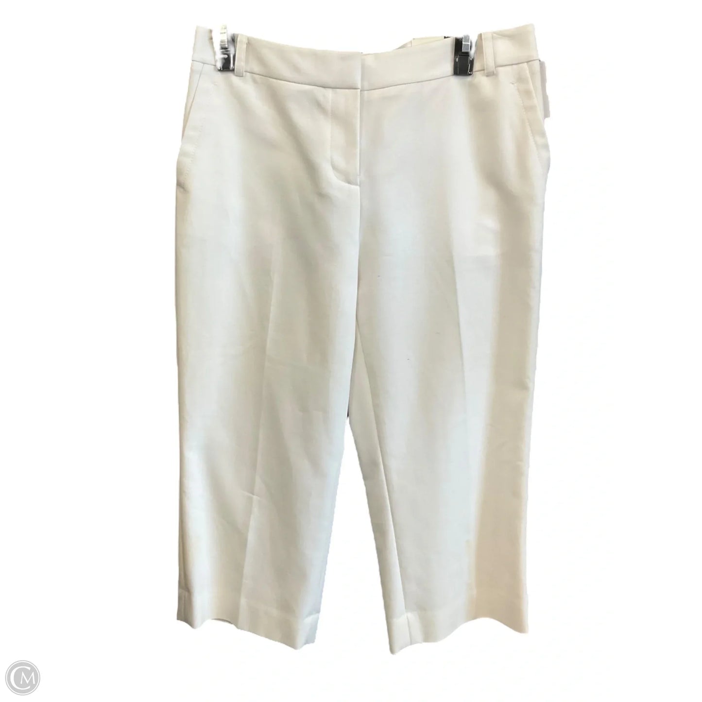 Capris By Loft In Cream, Size: 2