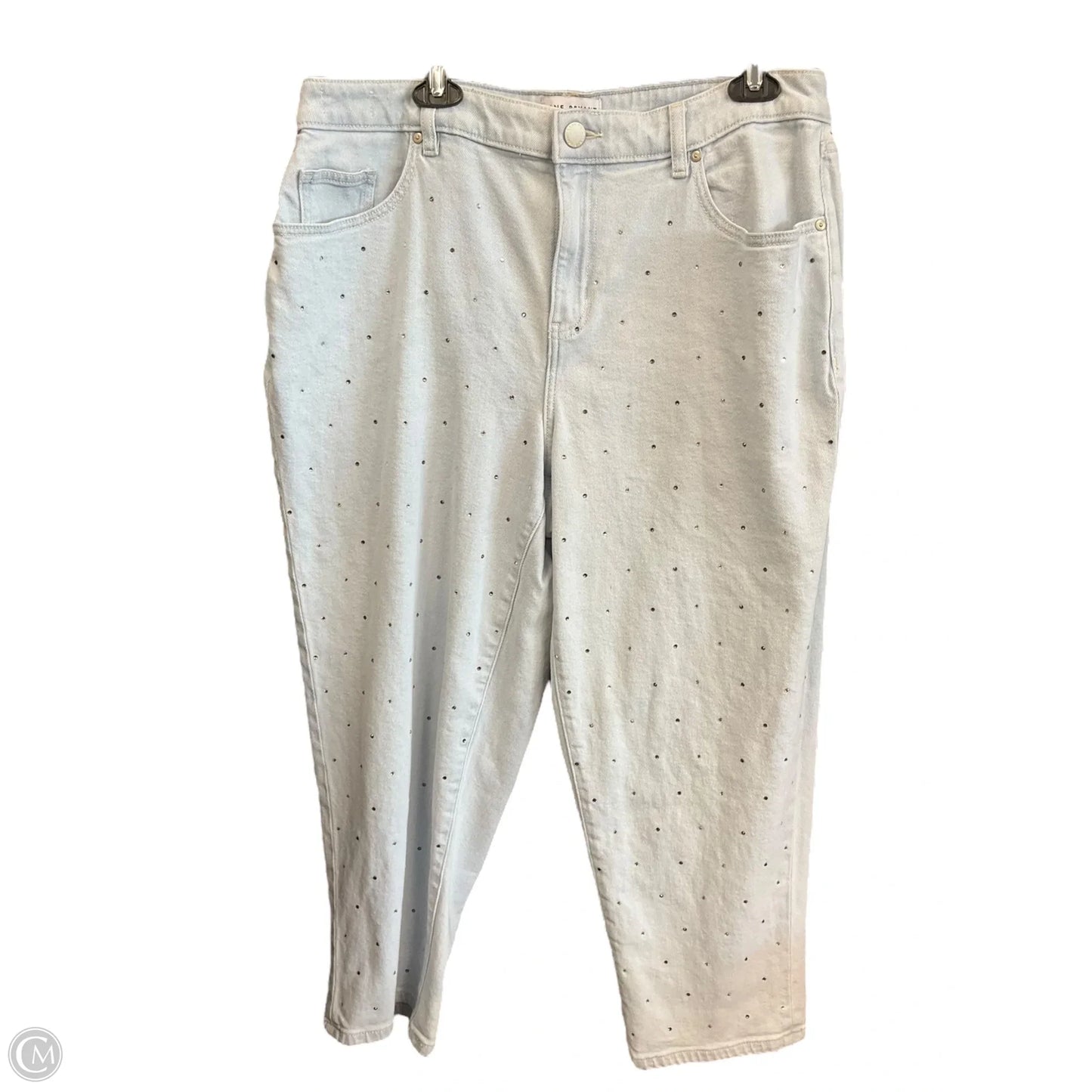 Capris By Lane Bryant In Blue Denim, Size: 14